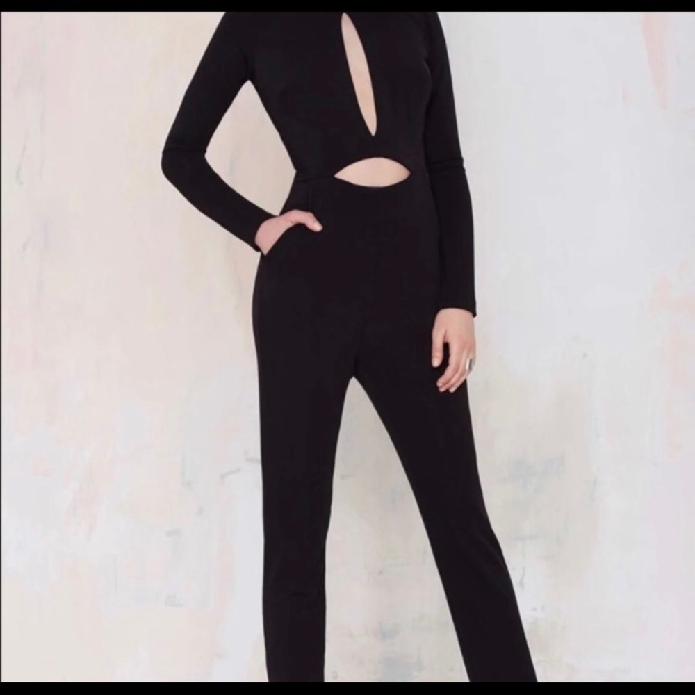 2 for $25 Nasty gal black jumpsuit xs